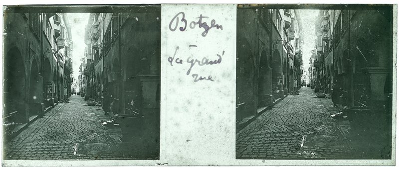 Botzen - La grand rue — Italie-Bolzano — 1902