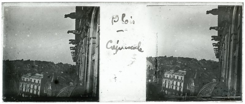 Blois - Crépuscule — France-Blois Château de Blois -