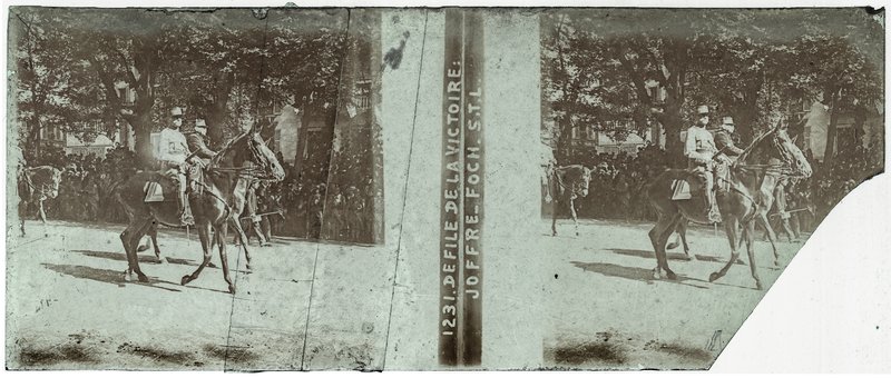 1231 - Défilé de la victoire : Joffre - Foche S.T.L. — France-Paris Champs-Elysées — 1919