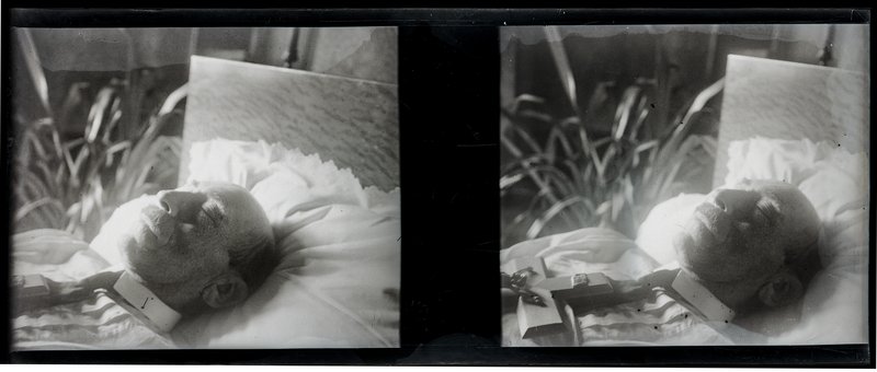 France-Val-du-Layon La bodière - 29 décembre 1943 - Louis Rollinde de Beaumont sur son lit de mort — France-Val-du-Layon La bodière — 1943