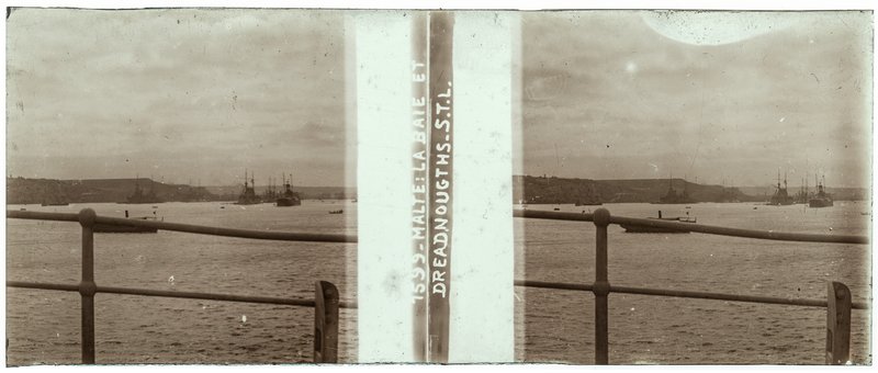 1599 - Malte : La baie et Dreadnougths S.T.L. — Malte-La valette -