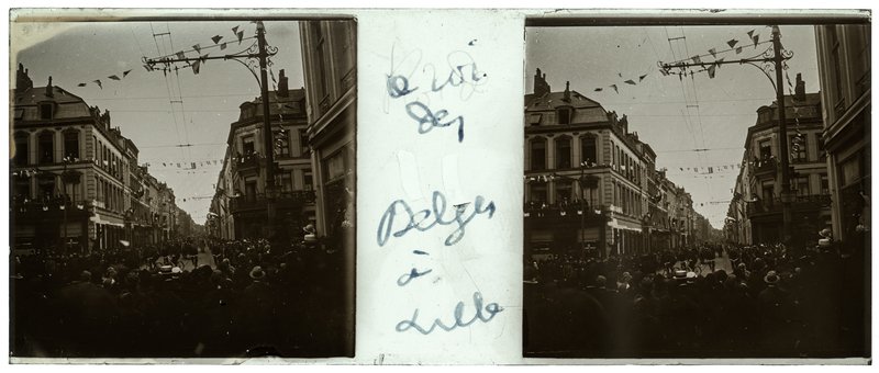 Le roi des Belges à Lille — France-Lille — 1921