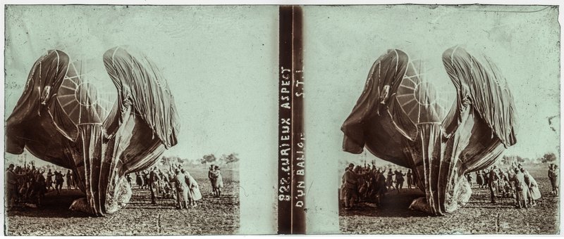 822 - Curieux aspect d'un ballon S.T.L.