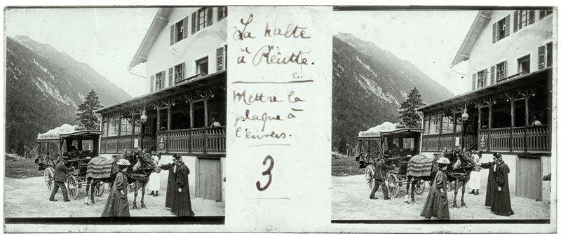 La halte à Reutle - mettre la plaque à l'envers. - 3 — Autriche-Reutte -
