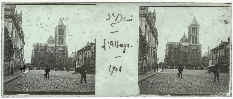 Saint-Denis - L'Abbaye - 1902 — France-Saint-Denis 1 rue de la Légion d'Honneur — 1902