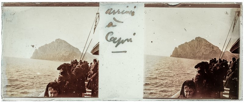 Arrivée à Capri — Italie-Capri — 1902