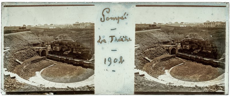 Pompéi - Le théatre - 1902 — Italie-Pompéi — 1902