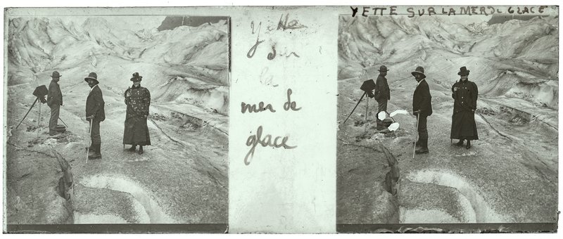 Yette sur la mer de glace — France-Chamonix-Mont-Blanc -