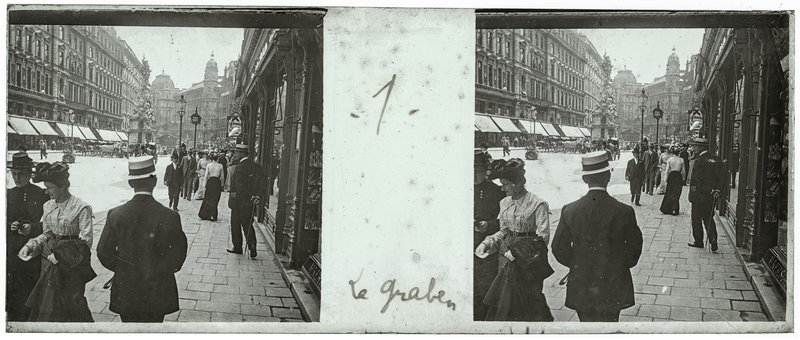 1 - Le Graben — Autriche-Vienne Graben — 1902
