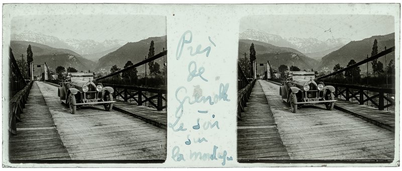 Près de Grenoble - Le soir sur la montagne — France-Grenoble -