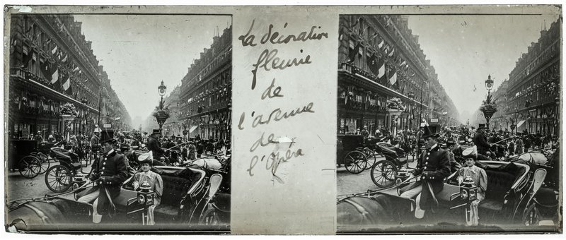 La décoration fleurie de l'avenue de l'Opéra — France-Paris avenue de l'Opéra -