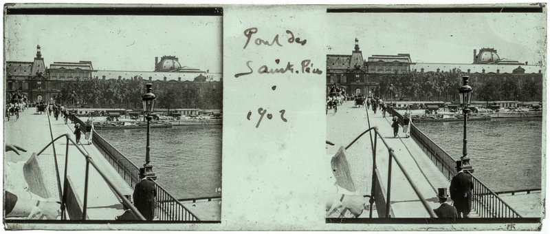 Pont des Saint-Pères - 1902 — France-Paris pont du Carrousel — 1902