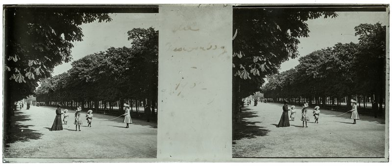 Au Luxembourg - 1902 — France-Paris jardin du Luxembourg — 1902