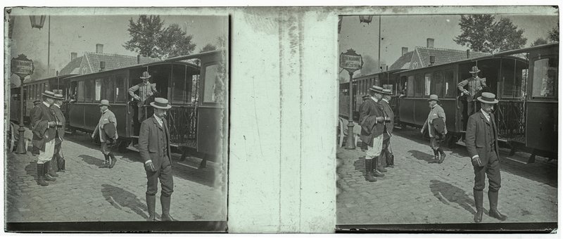 Chasse d'Oostvleteren - L'oncle Charles et ses fils — Belgique-Oostvleteren -